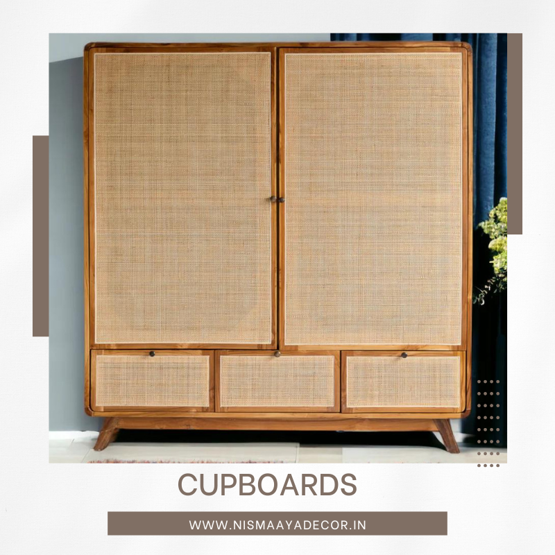  Shop Wooden Cupboards with Price Details at Nismaaya Decor