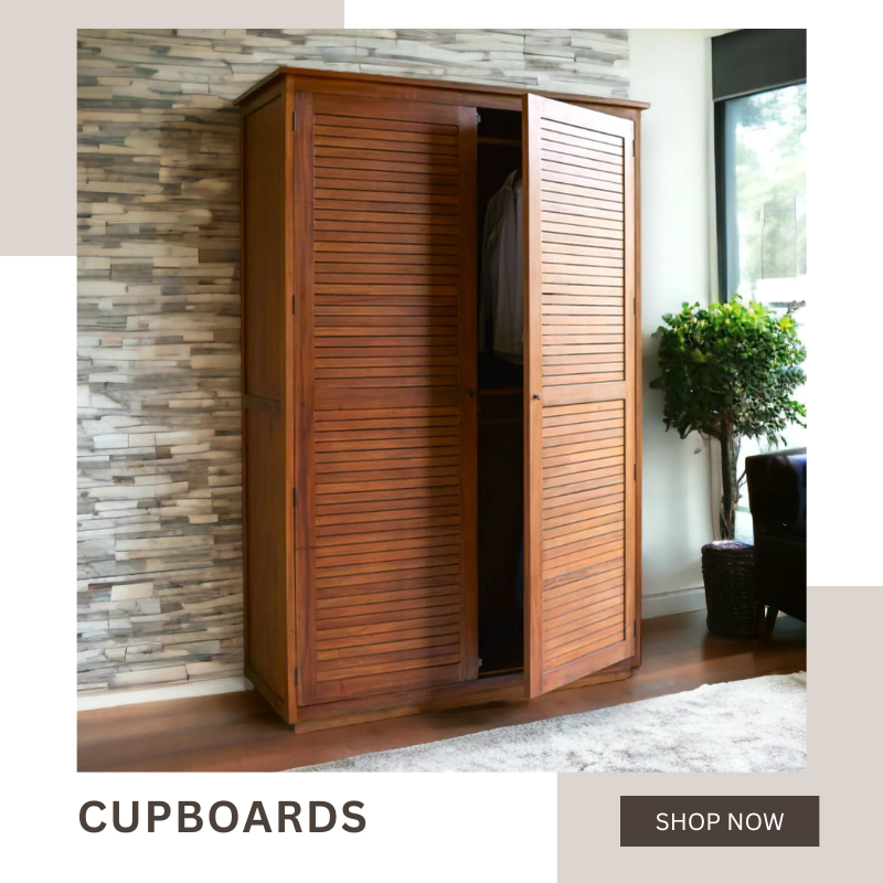  Shop Affordable Wooden Cupboards Online at Nismaaya Decor