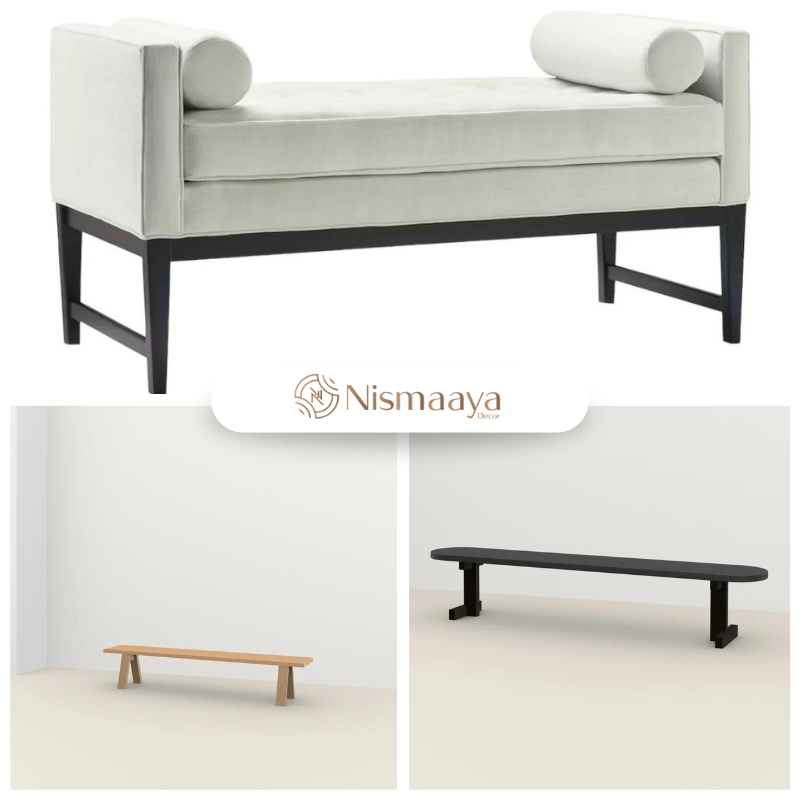  Shop the Best Wooden Bench Designs for Your Living Room at Nismaaya Decor