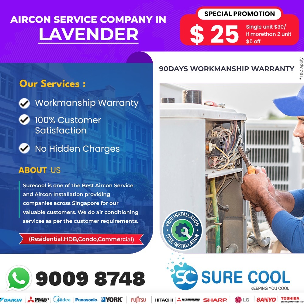  Aircon service company in Lavender