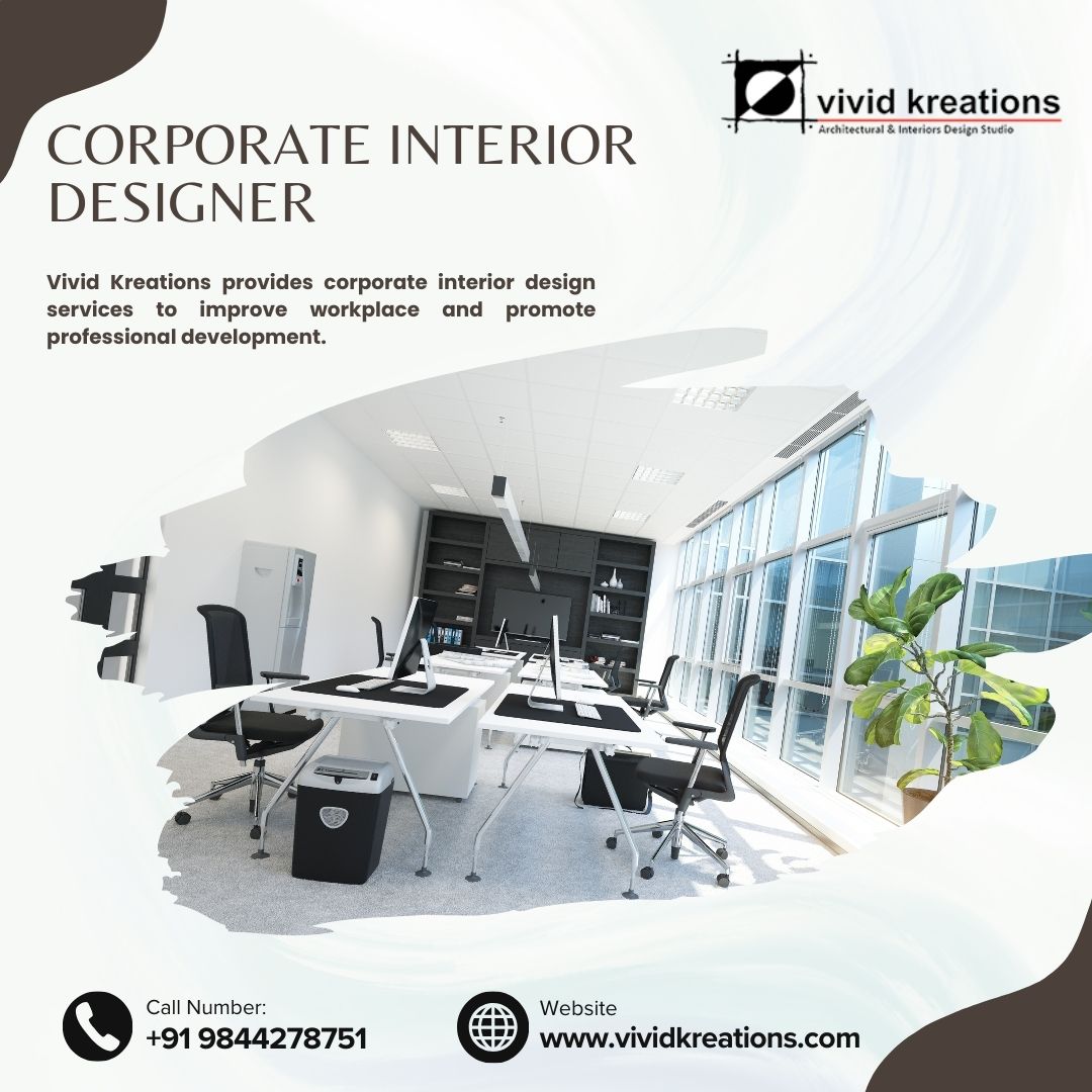  Corporate Interior Designer Firm in Bangalore