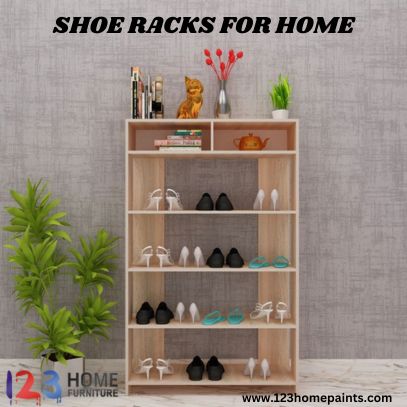  Have you ever planned to decorate your home’s entry space with a shoe rack?