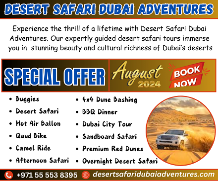  Evening Desert Safari Dubai Adventures 00971 55 553 8395