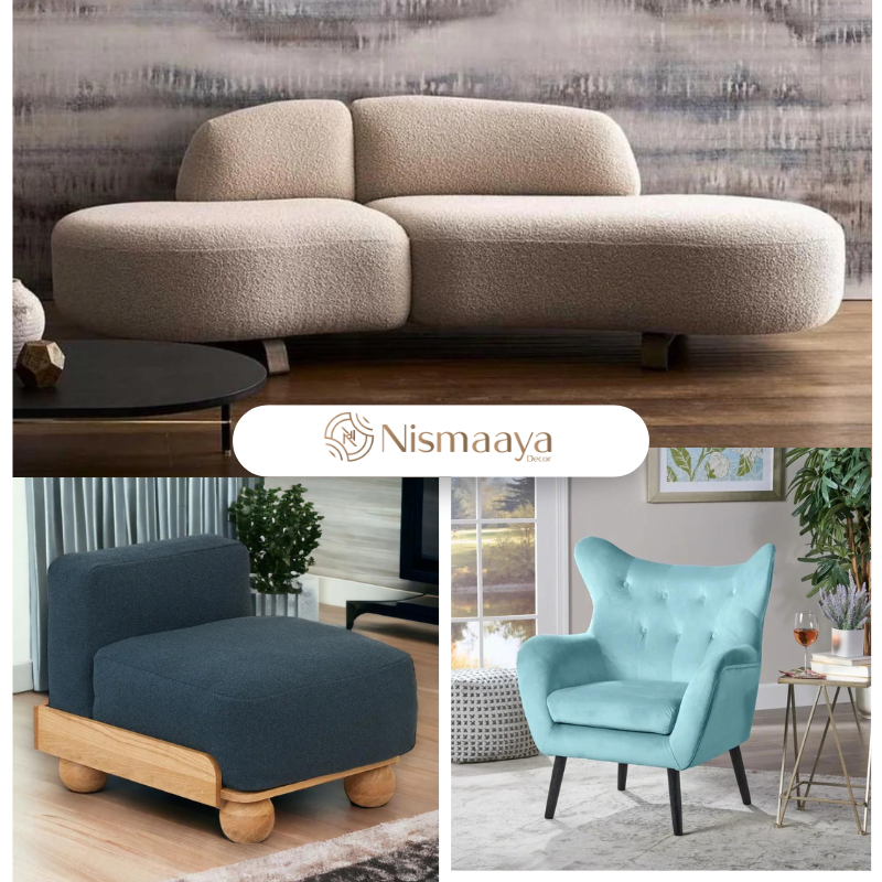  Buy Affordable Sofa Set Online at Nismaaya Decor