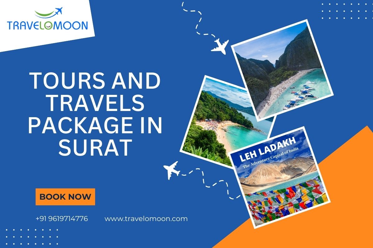  Tours and travels package from surat: Travelomoon