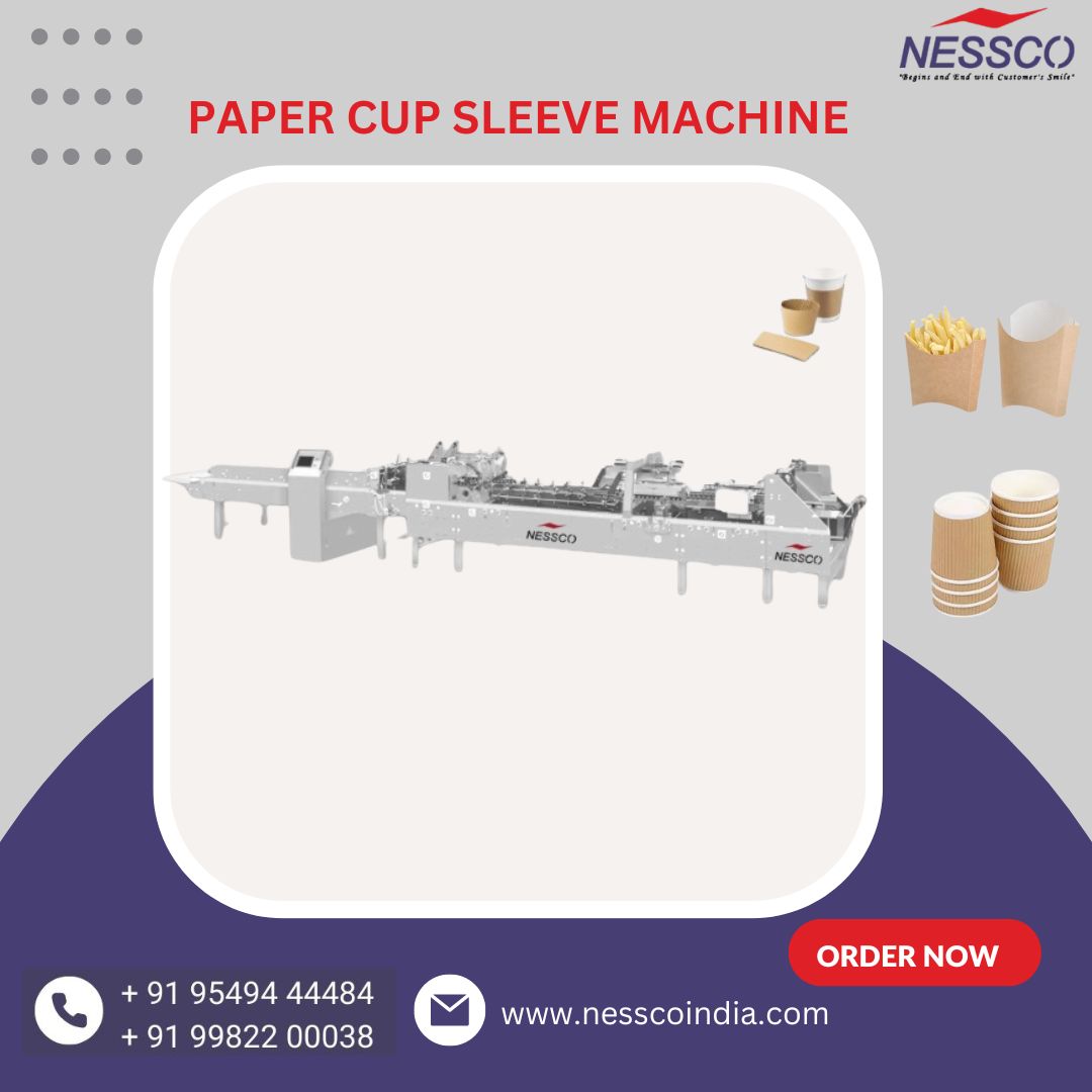  Buy Advance Paper cup Sleeve Machine