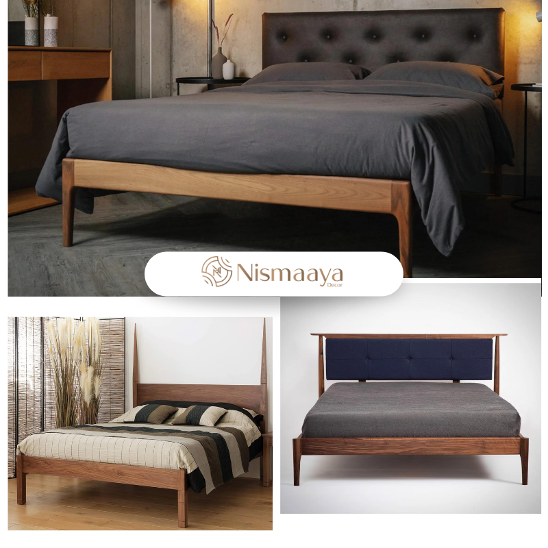  BUY Stylish Double Bed Designs at Affordable Prices from Nismaaya Decor