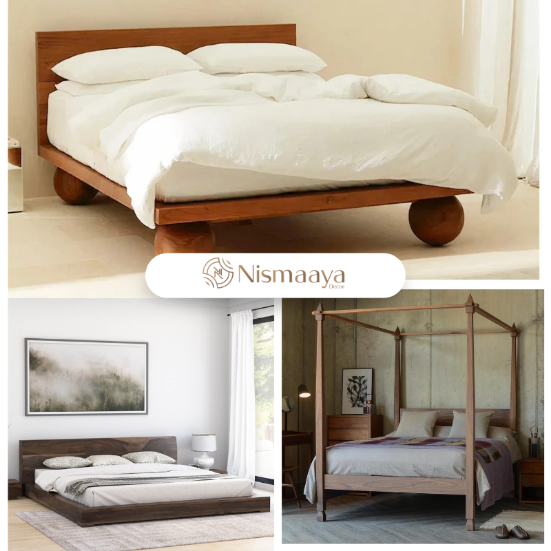  BUY Beautiful Double Beds Online Modern Designs and Great Prices at Nismaaya Decor