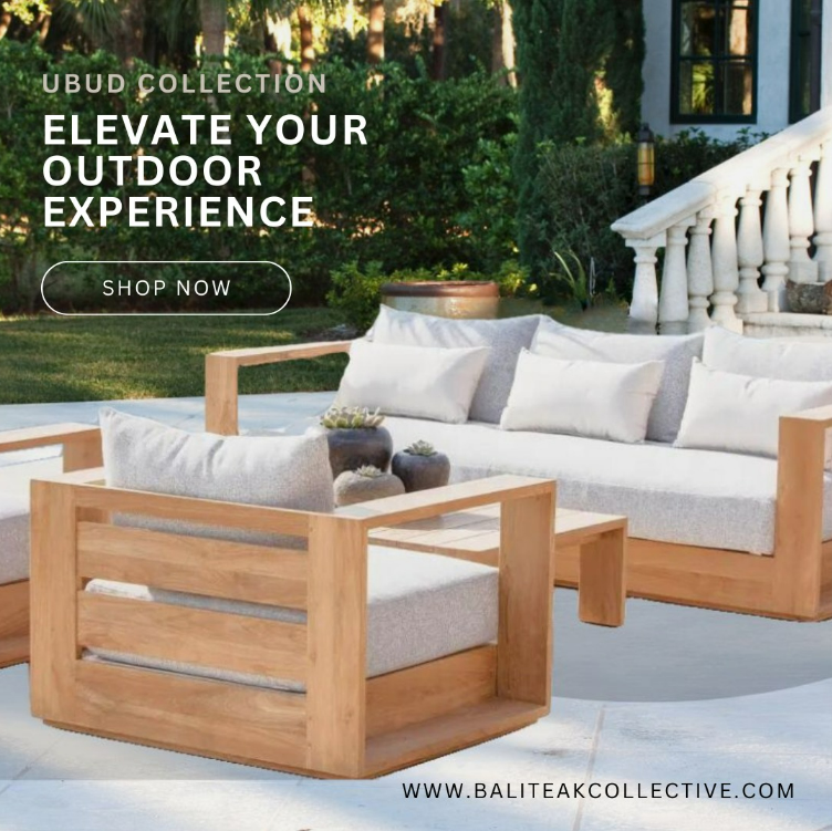  BALI TEAK COLLECTIVE - UBUD SOFA COLLECTION