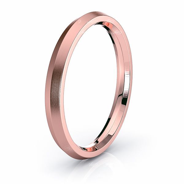  Solid Knife Edge Comfort Fit Wedding Ring - Classic Elegance