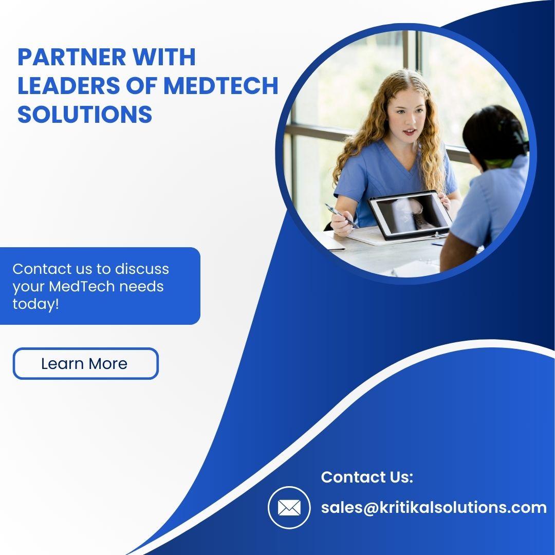  Partner with Leaders of MedTech Solutions