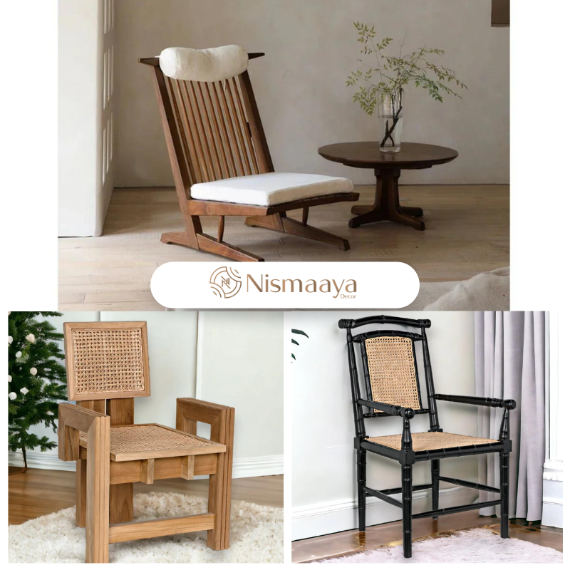  Buy Elegant Arm Chair Online at Nismaaya Decor for Your Living Room