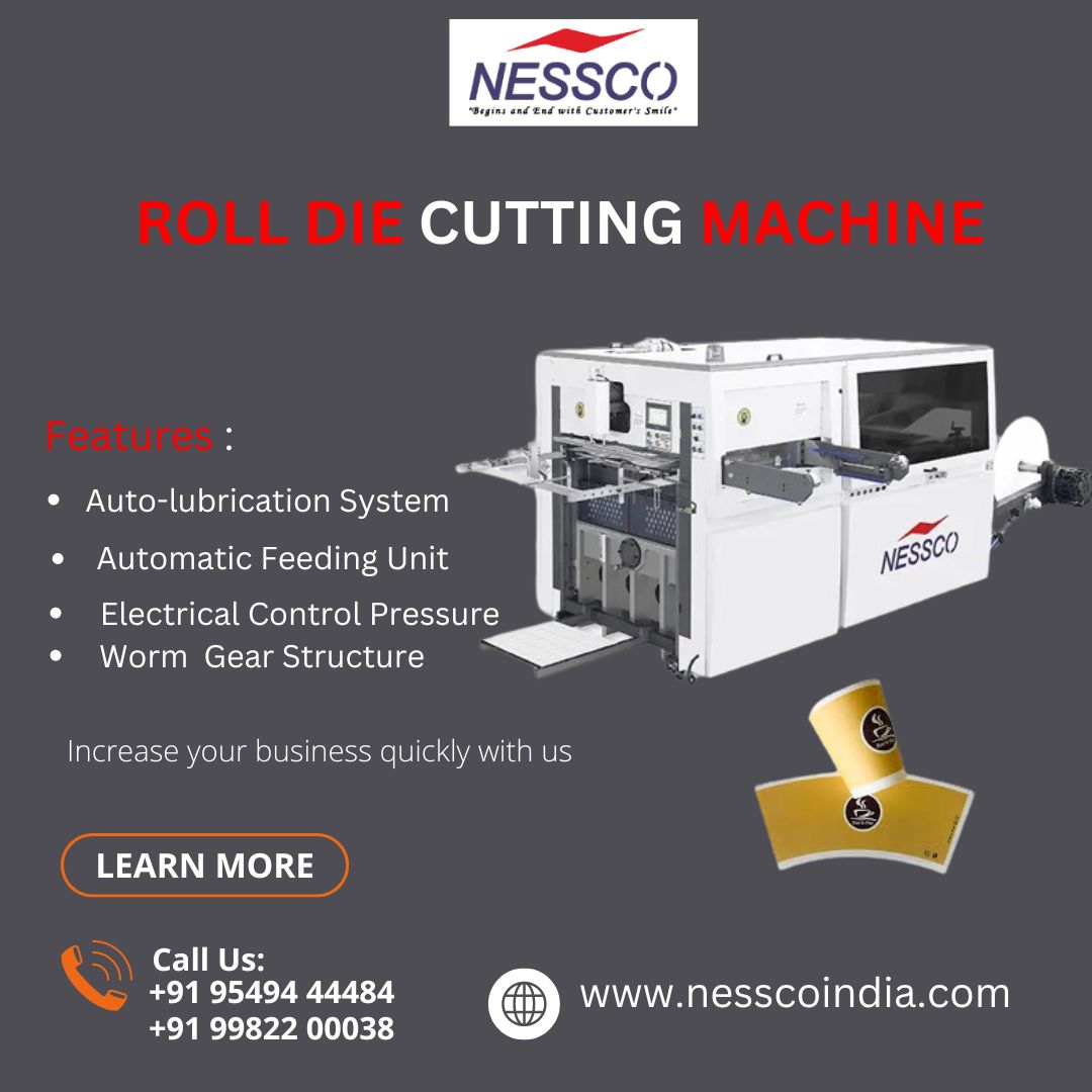  Shop Roll Die Cutting Machine