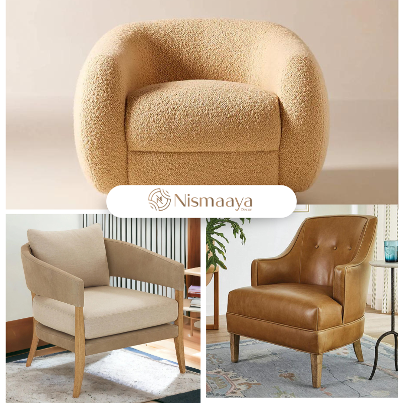  Buy Comfortable Armchairs for Your Living Room at Nismaaya Decor