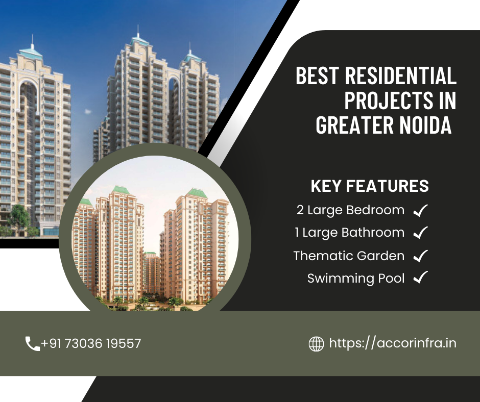  Invest in The Best Residential Projects in greater Noida West