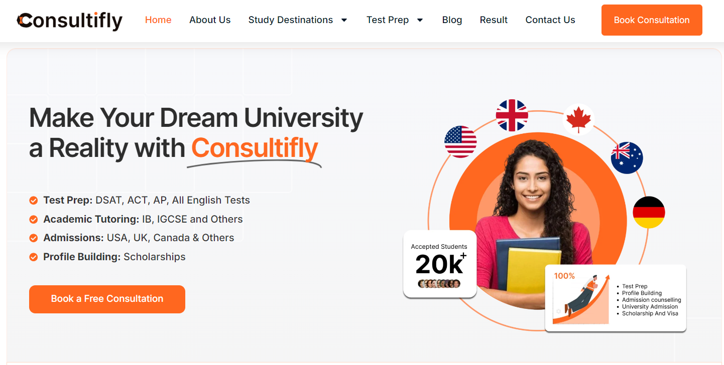  Make Your Dream University a Reality with Consultifly