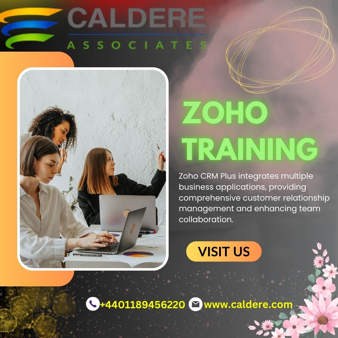  Master Tools with Our Personalised Zoho Training by Caldere