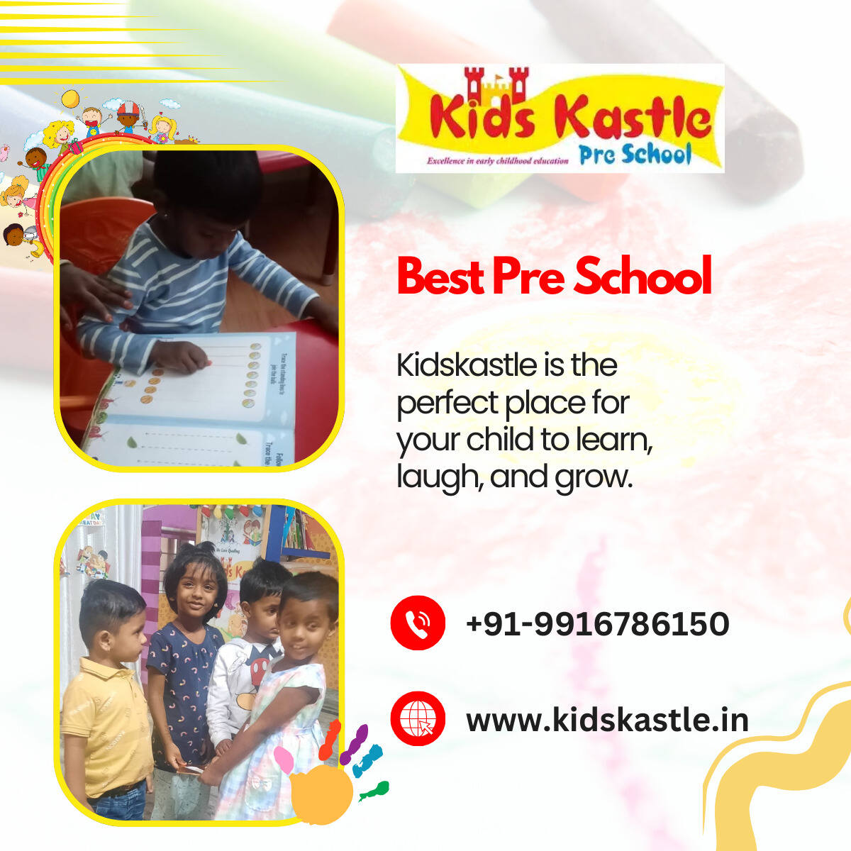  Kidskastle | Best Pre School in Banaswadi