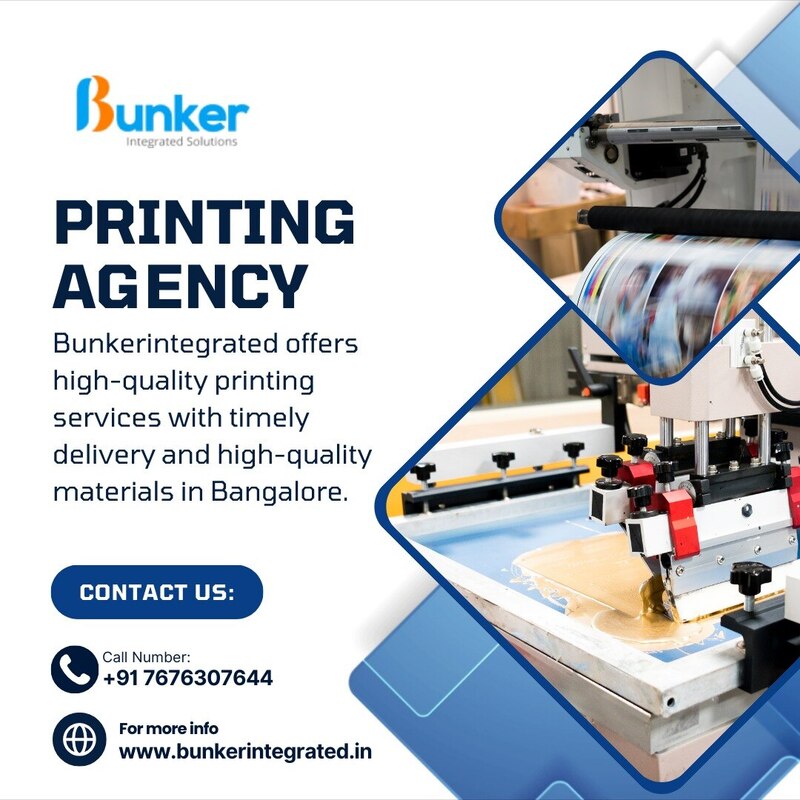  Printing Agency in Bangalore | Bunkerintegrated