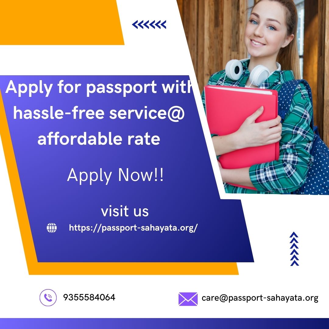  Apply for passport with hassle-free service@ affordable rate