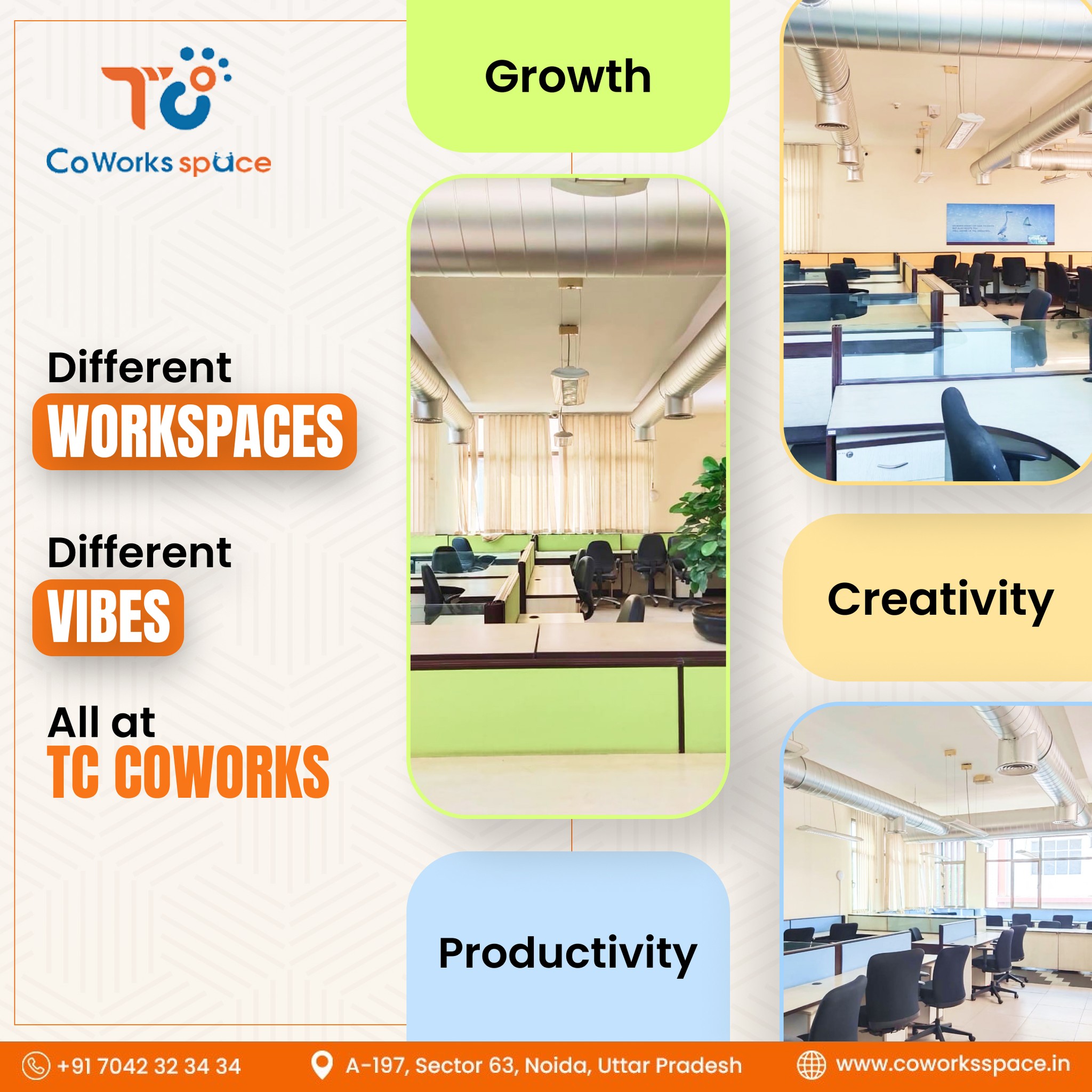  Want To Shift A Modern Coworking Space in Noida