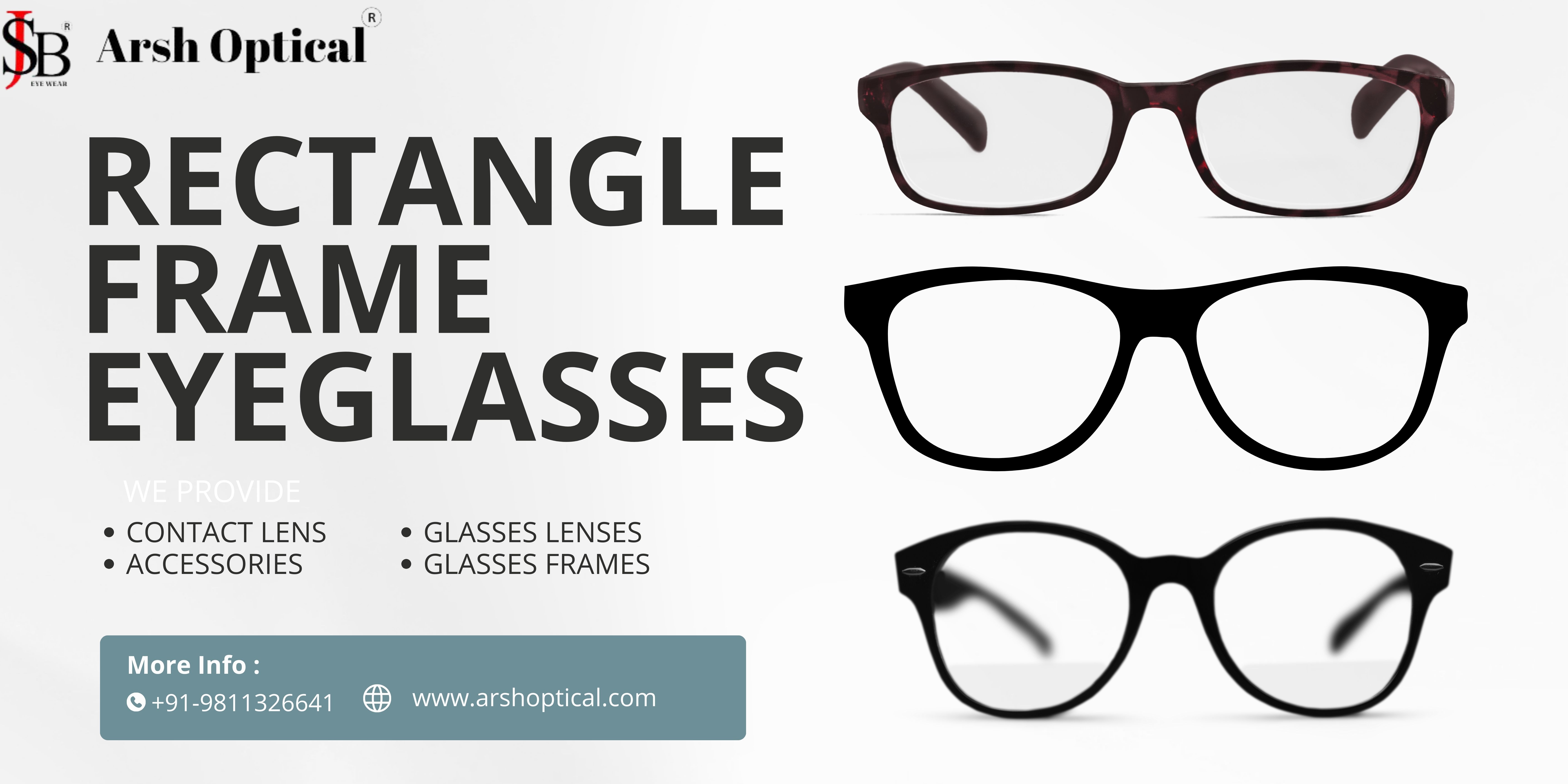  Buy Rectangle Frame Eyeglasses Online At The Best Prices.