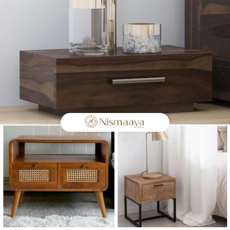  BUY Modern Bedside Table Designs for Your Bedroom at Nismaaya Decor