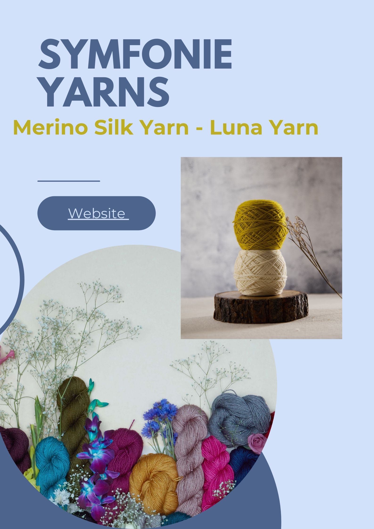  Best Merino Silk Yarn: Luna Symfonie Yarns