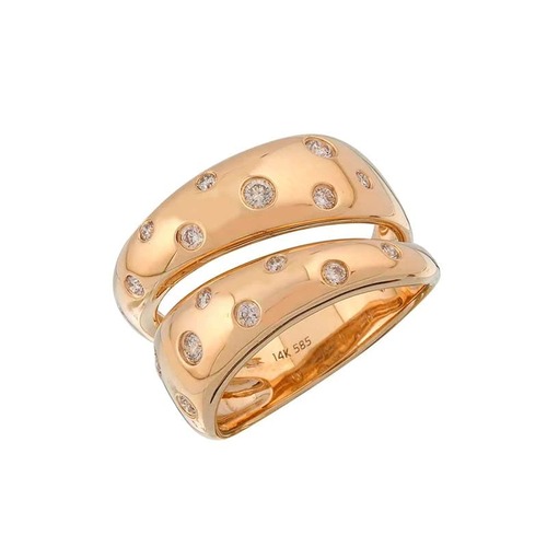  Inlay Chunky Diamond Ring    Inlay Chunky Diamond Ring