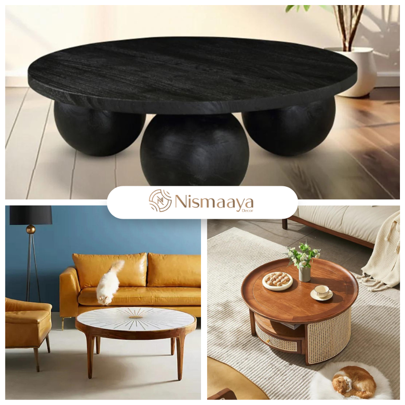  Shop Stunning Center Table Designs for Your Living Room at Nismaaya Decor