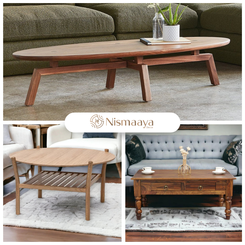  Shop Beautiful Center Tables for Living Room Comfort and Style at Nismaaya Decor