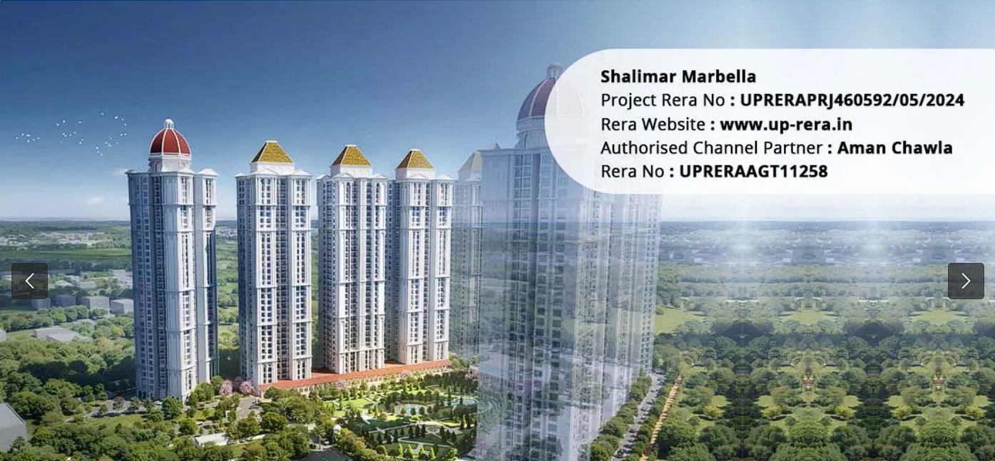  Shalimar Marbella Lucknow - Luxury Living Project