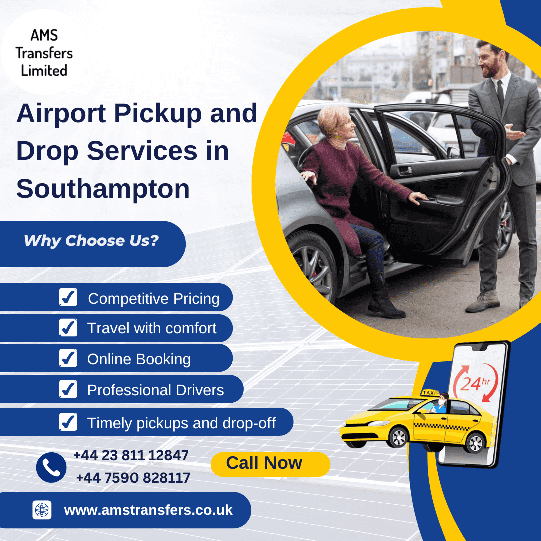  Airport pickup and drop services in Southampton