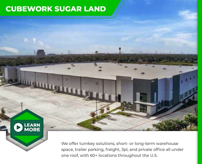  Warehouse and Office Space Available! – Sugar Land, TX