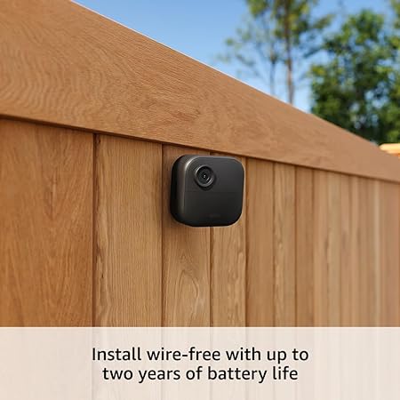  Blink Outdoor 4 (4th Gen) — Wire-free smart security camera, two-year battery life, two-way audio