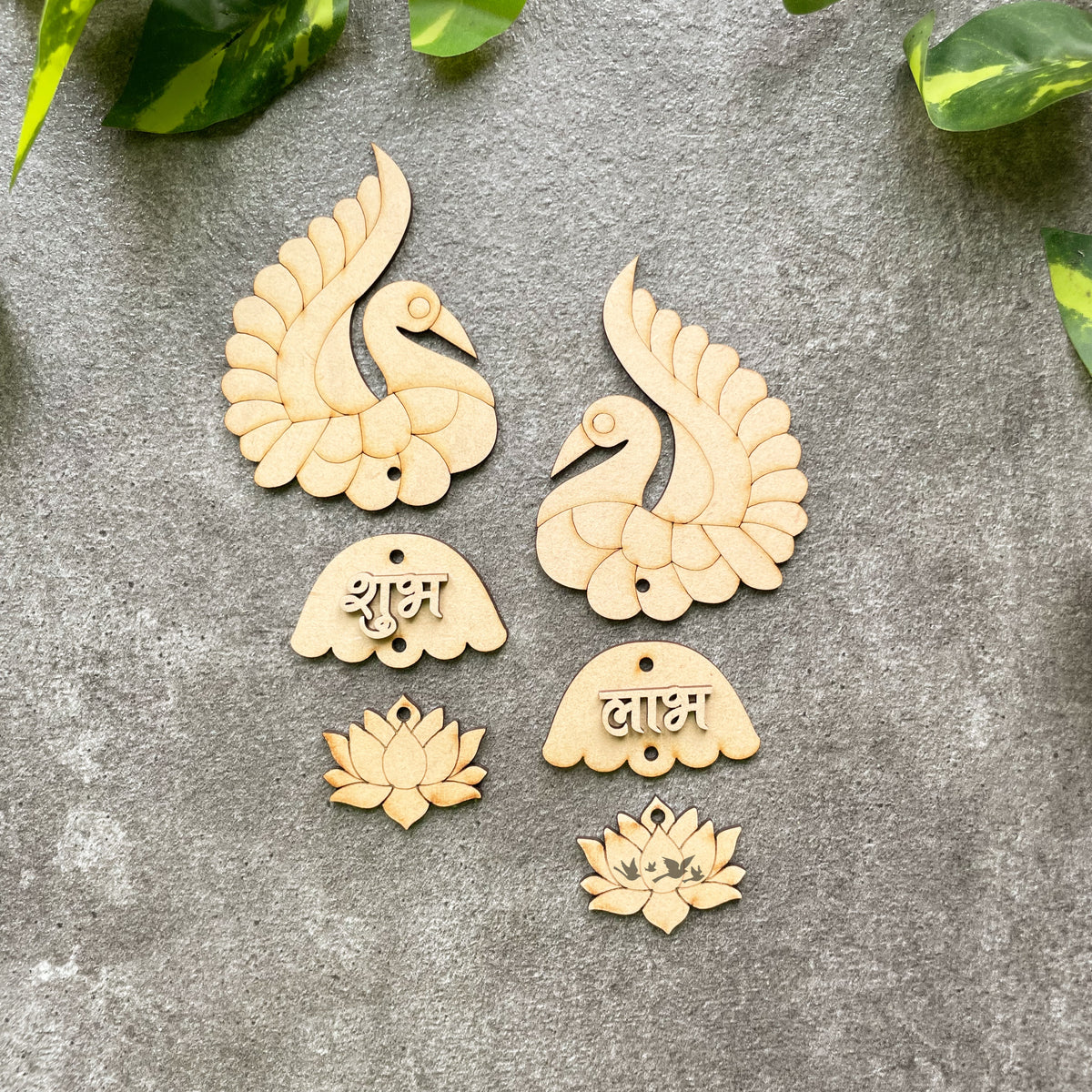  MDF Shubh Labh Cutout Designs | Perfect for DIY Diwali Decorations