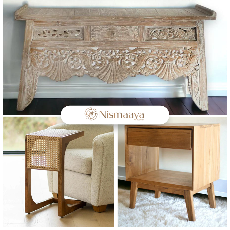  Shop Stylish Wooden Tables for Every Room at Nismaaya Decor