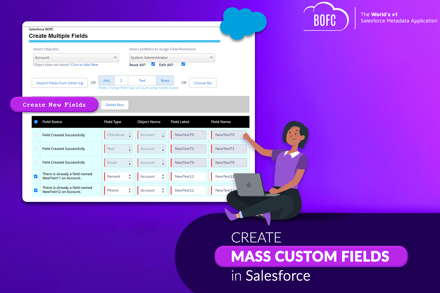  Bulk Create Fields in Salesforce