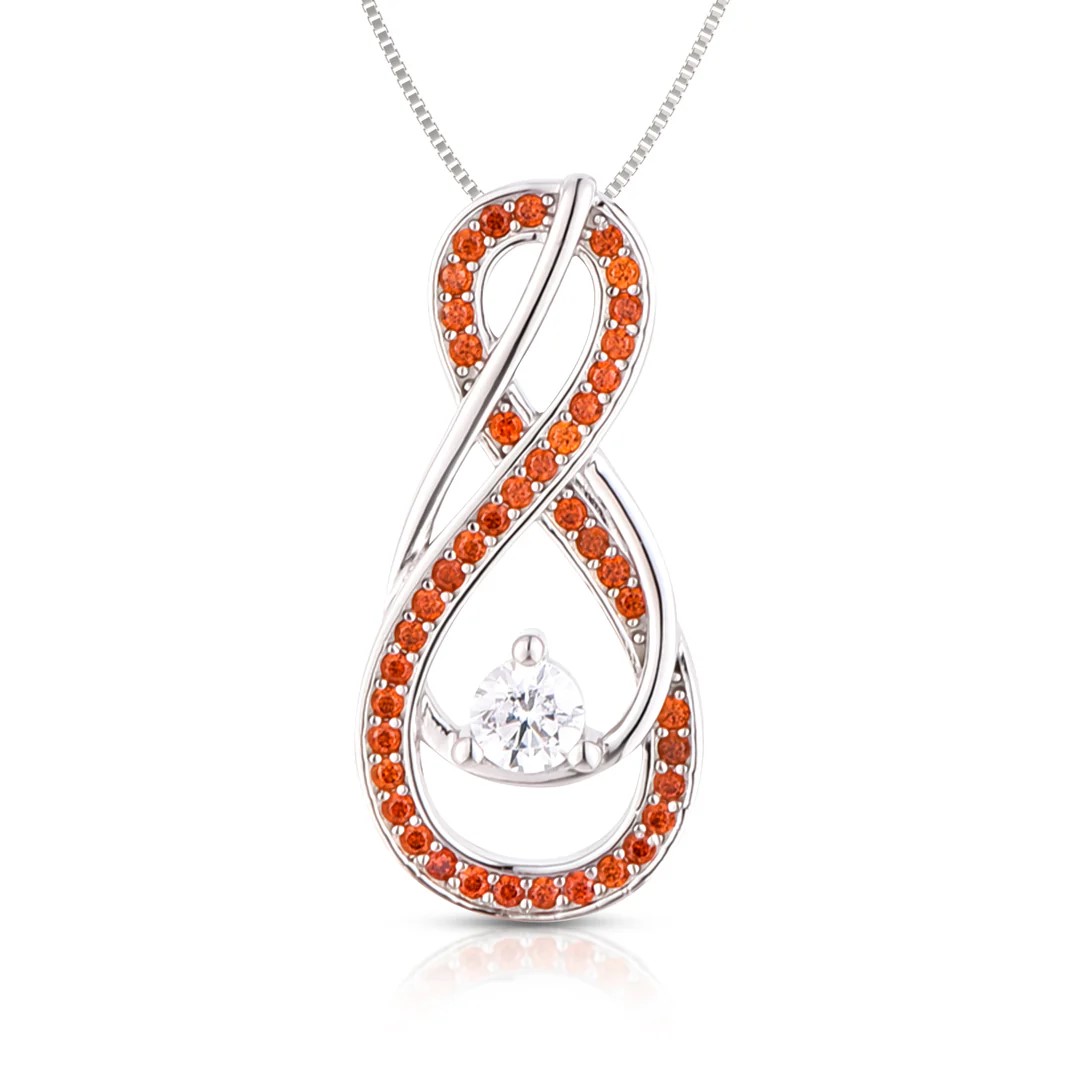  Celebrate January Birthdays with the Garnet Red Infinity Necklace!