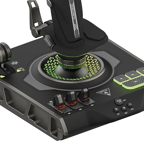  Turtle Beach VelocityOne Flightdeck Universal HOTAS Simulation System Joystick & Throttle for Air & Space