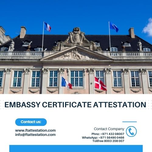  Embassy Certificate Attestation | UAE Embassy Attestation