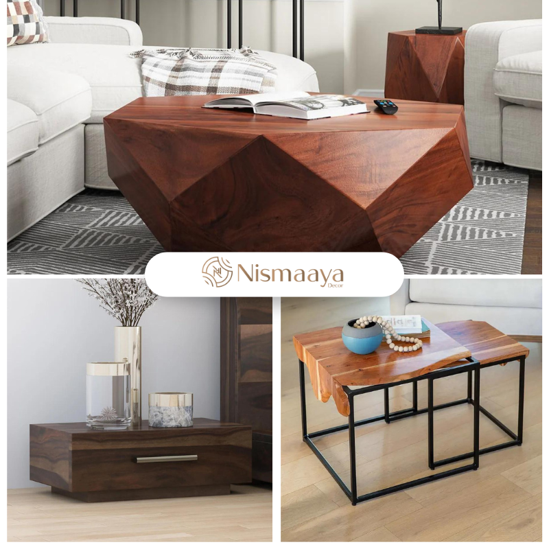  Shop Classic and Modern Wooden Tables at Nismaaya Decor