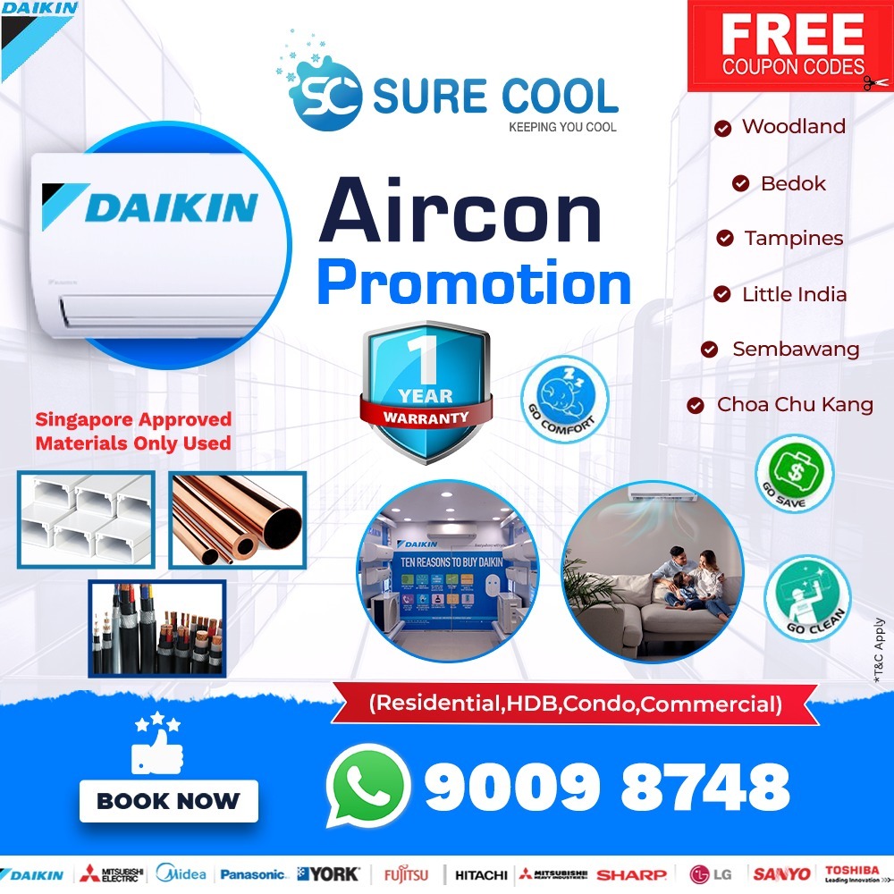  Daikin Aircon Promotion