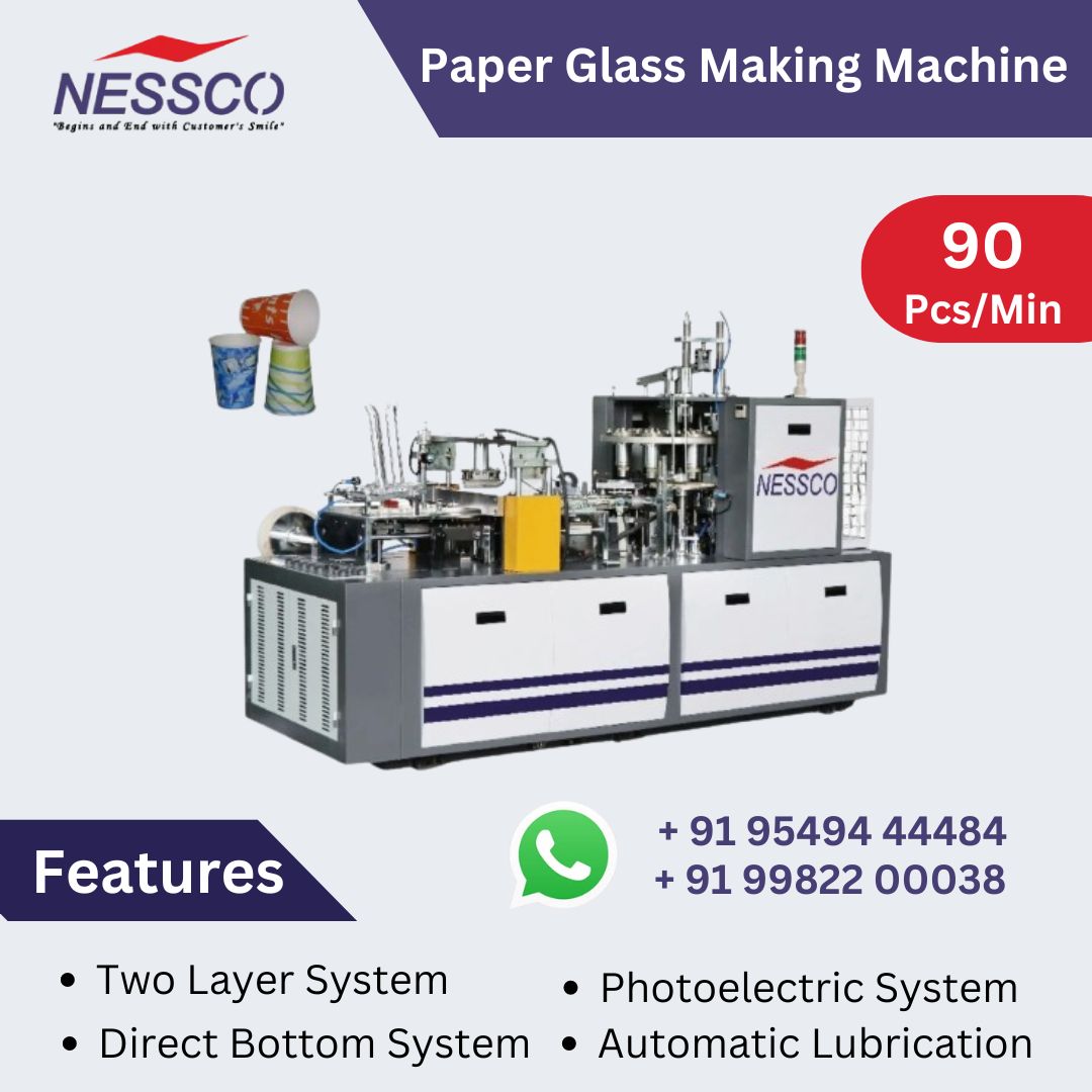  High-Speed Paper Glass Making Machine for Sustainable Cup Creation