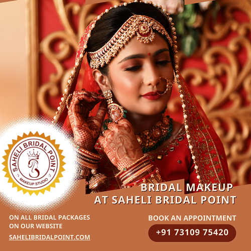  The Best Bridal Makeup in Meerut at Saheli Bridal Point