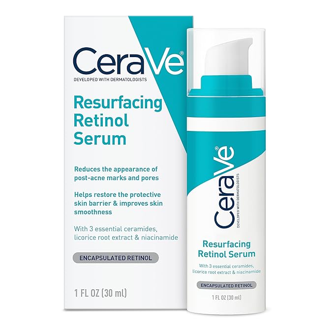  CeraVe Retinol Serum for Post-Acne Marks and Skin Texture