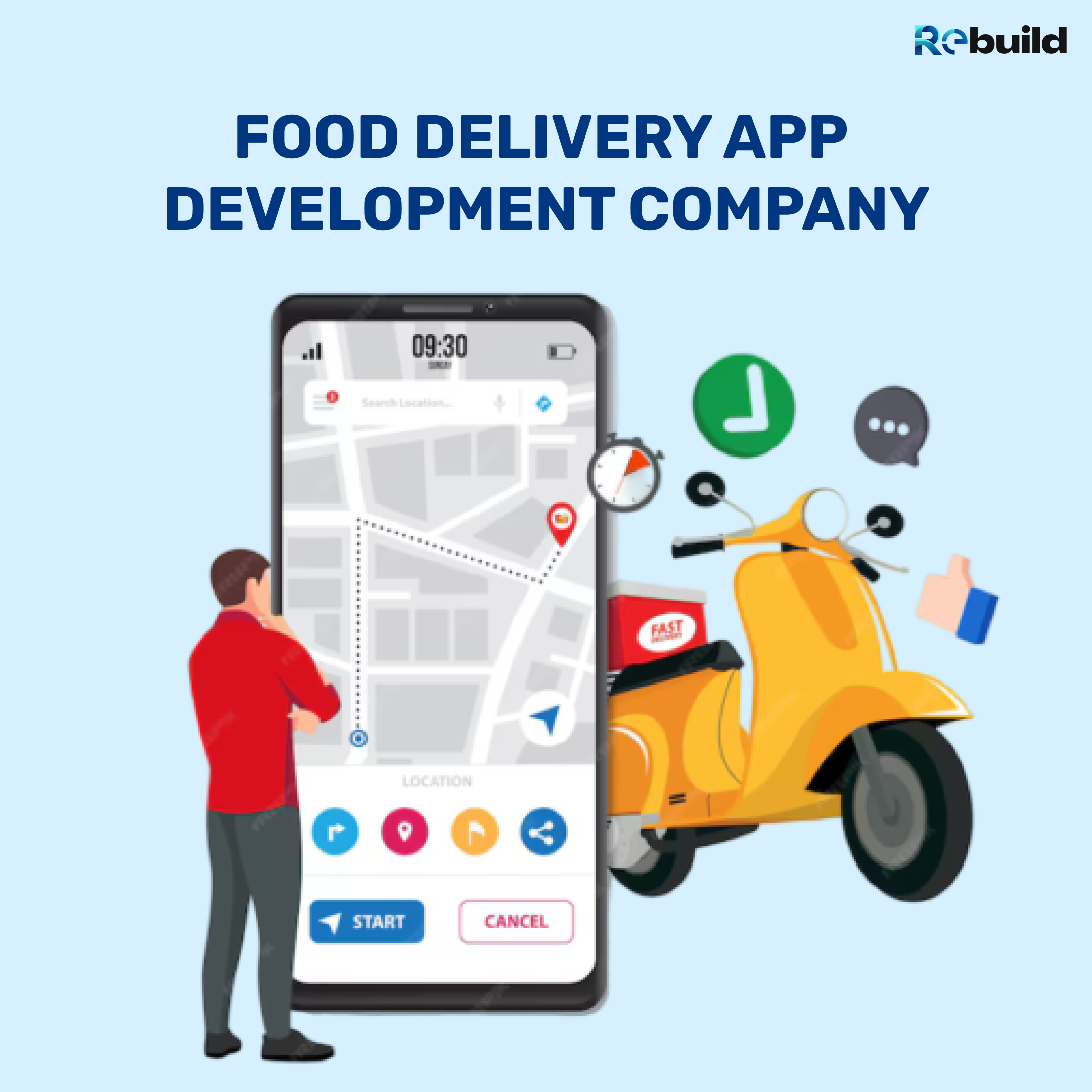  Robust On-Demand Food Delivery App Development | Rebuild Technologies