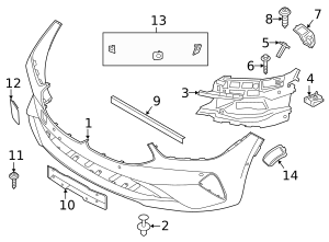  Find Online Front Bumper Cover For Sale In US Shop