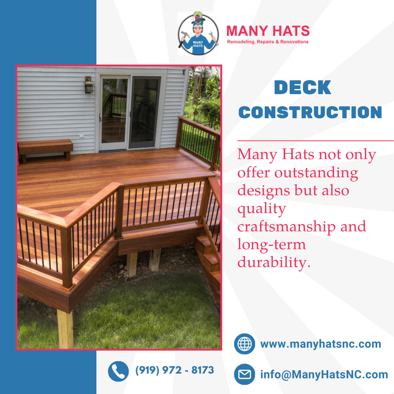  Deck Construction in Durham | Deck Renovation Services in Durham