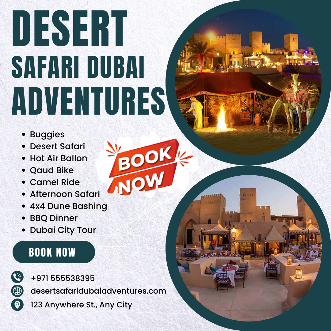  Desert Safari Dubai Adventures +971 555538395